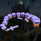 Articulated Earth Dragon Flexi - 3D Printed Pixelated Dragon Figure