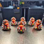 Colorful Gingerbread Duck Companion | Christmas Jeep Accessory