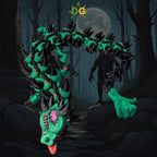 Flexi Zombie Dragon: Gothic Halloween Decor