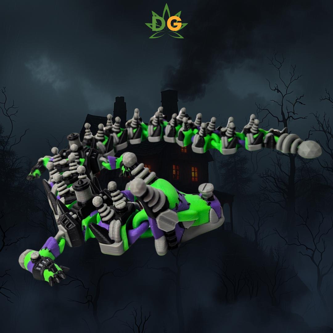 Articulated Frankenstein Dragon Flexi