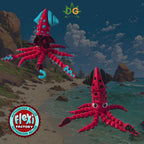 Flexi Pirate & Spotted Squid | Awesome gift